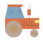 Traugers Farm Market Icons_Tractor Traugers Farm Market Icons_Tractor